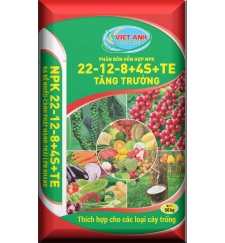 NPK 22-12-8 +4S +TE 